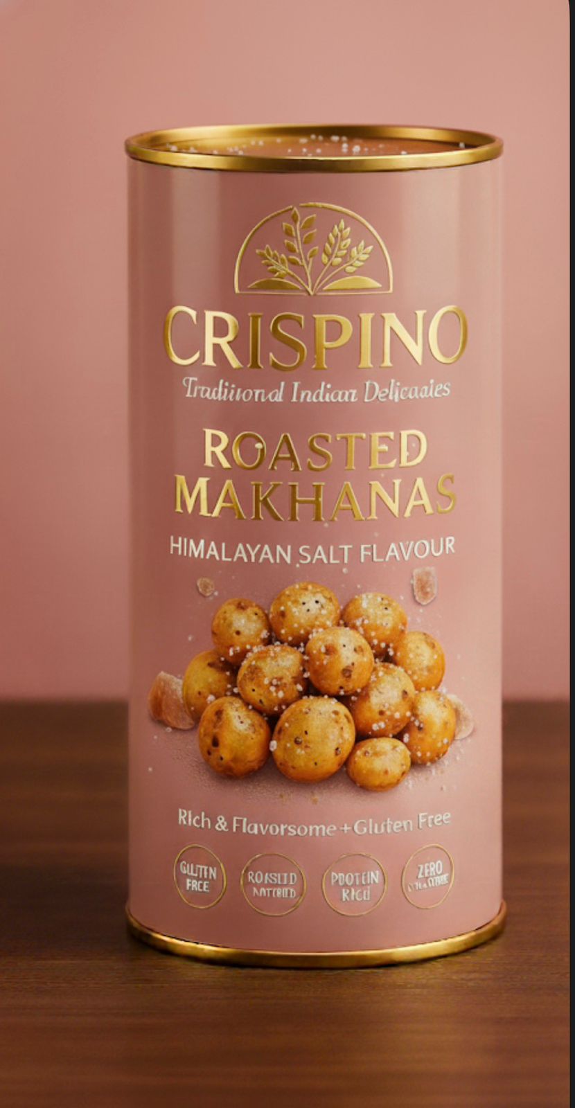 Roasted Makhana( HIMALYAN SALT),100gram